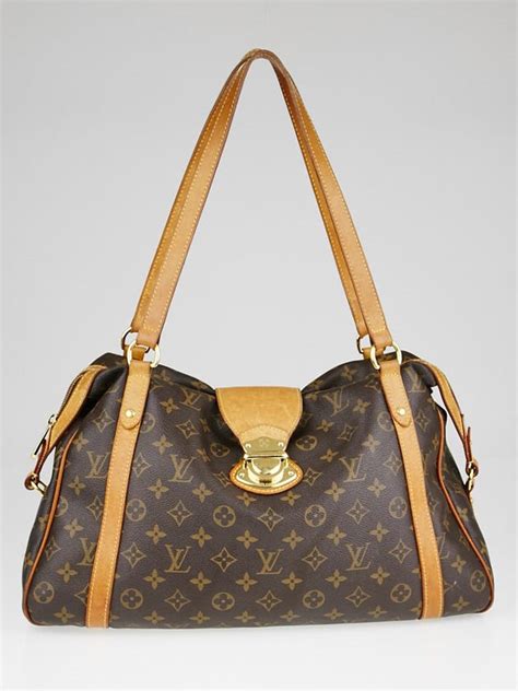 lv stresa gm|LOUIS VUITTON Monogram Stresa GM 972013 .